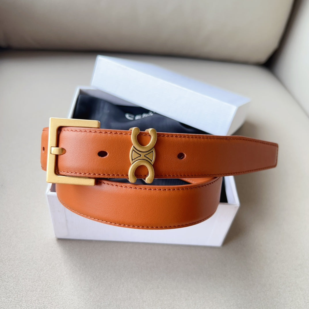 Celi* new leather belt 1:1 VIP