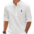 Men's Pineapple Stand Collar Cardigan